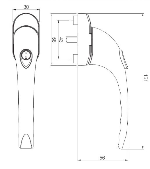 Mila ProLinea TBT Handle - Tilt Safe - Image 3