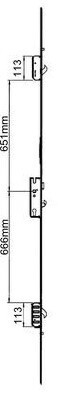 Winkhaus Scorpion SLK XL 3 Hook 2 Roller - Image 2
