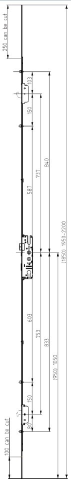Elite Standard 2 Hook 4 Roller Lock - Image 2