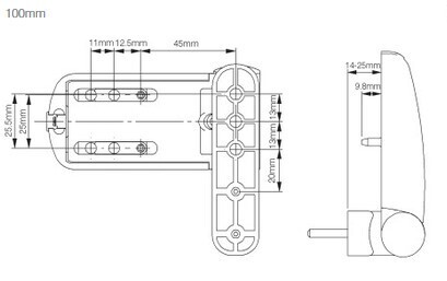 Mila iDeal Flag Hinge - Image 2
