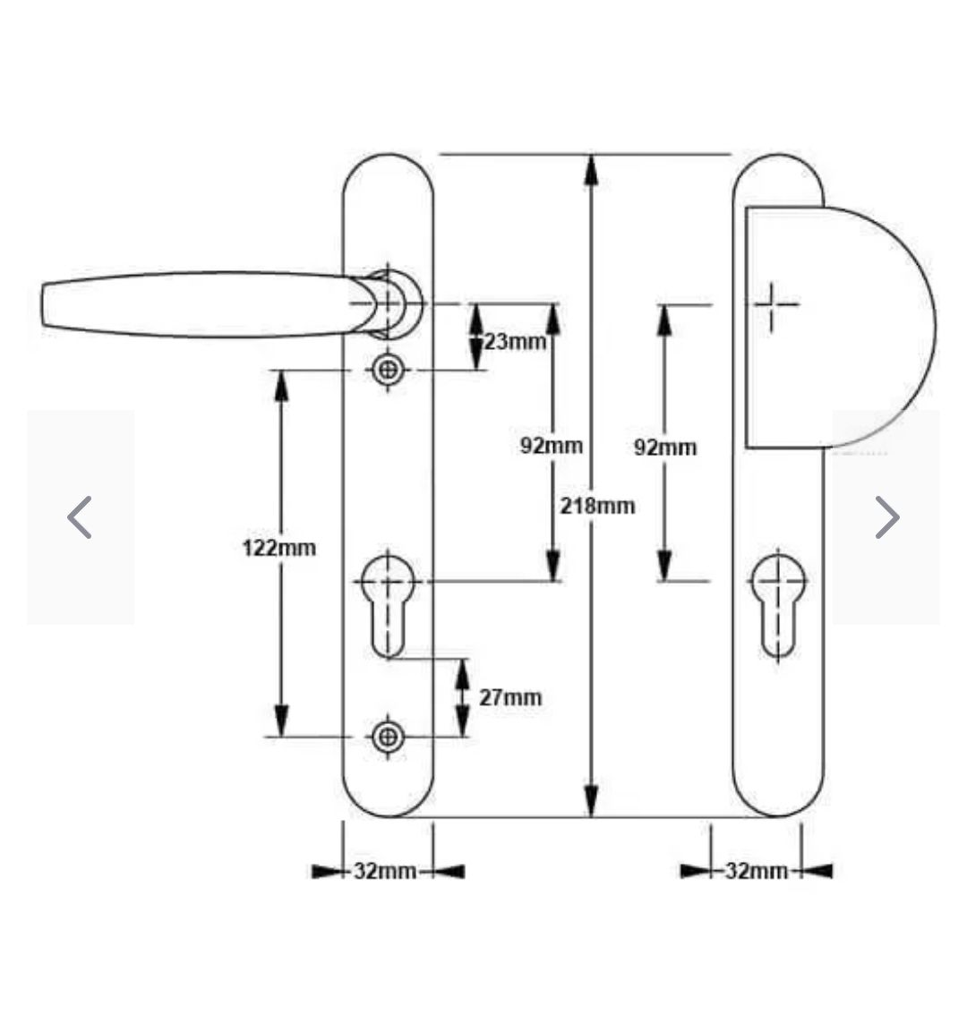 Hoppe Atlantic Lever / Fixed Pad - Image 5