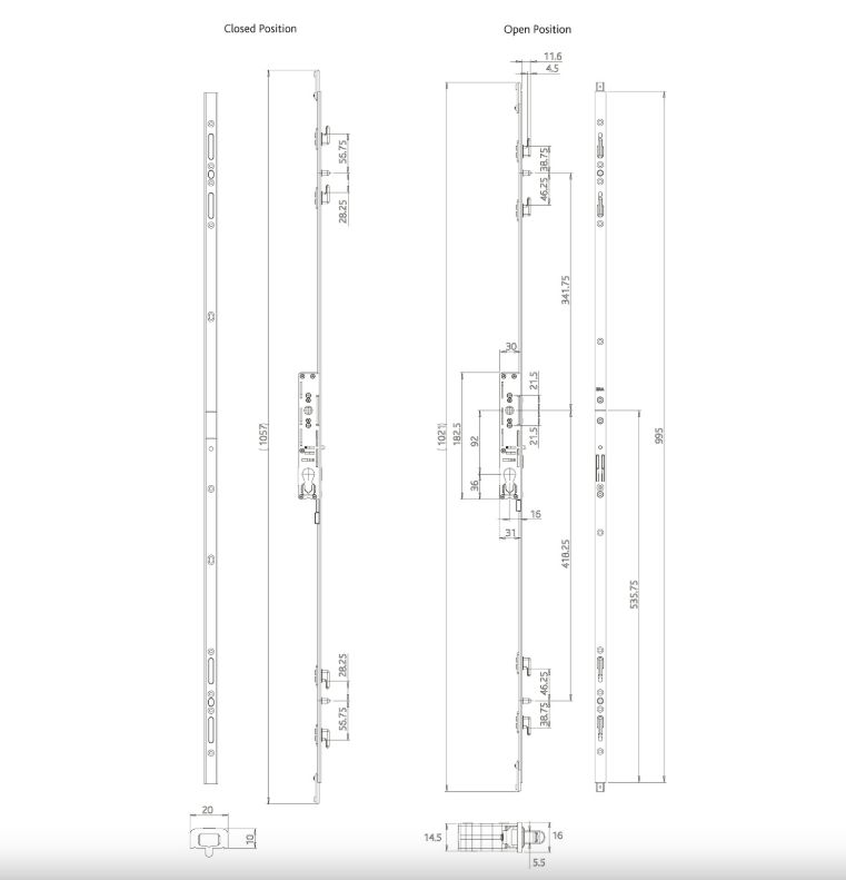 ERA VEKA Patio Door Lock - Image 3