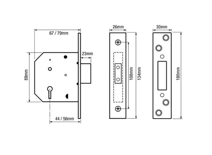ERA Fortress British Standard 3621:2007 Mortice Deadlock - Image 7